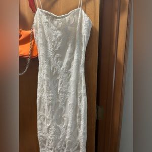 white dress